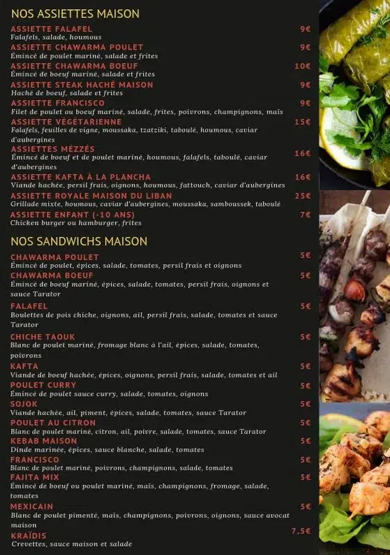 menu la maison du liban page 3