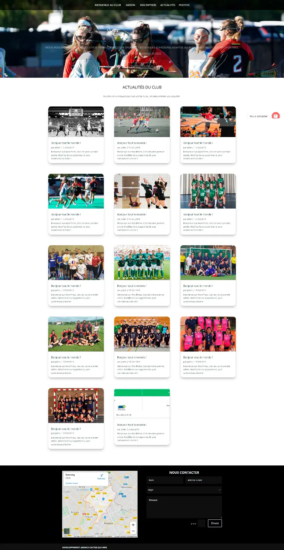 Associations et clubs sportifs