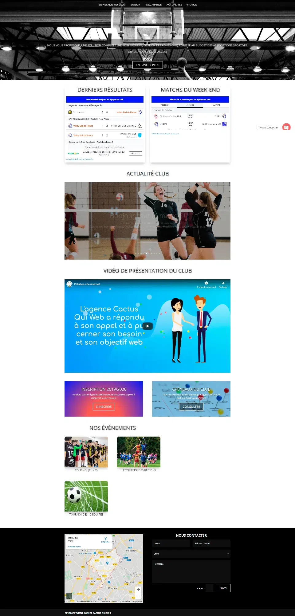Associations et clubs sportifs