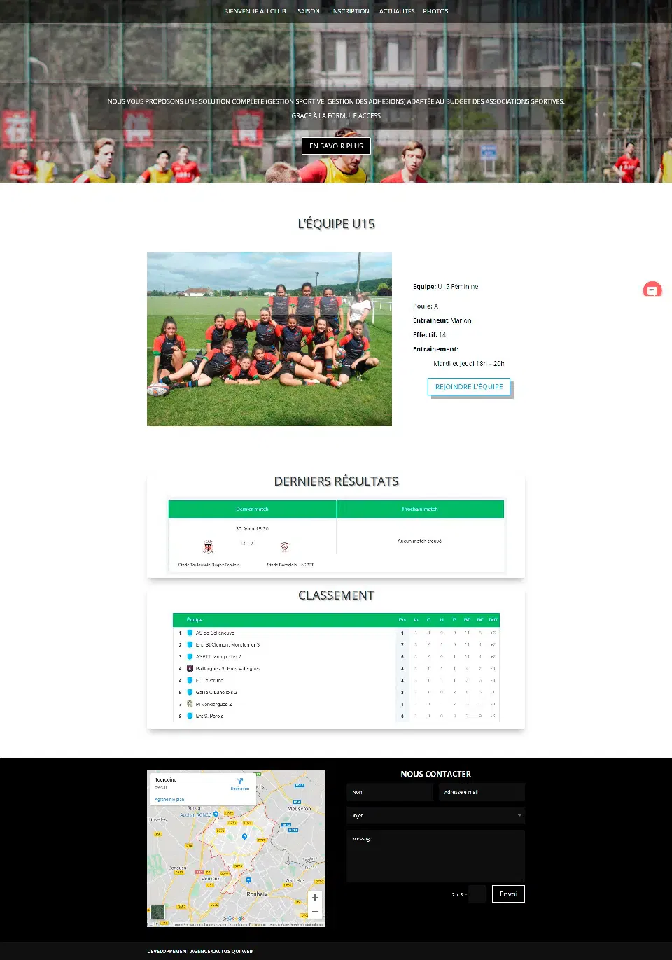 Associations et clubs sportifs