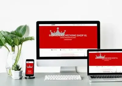 King Tabac – Création site e-commerce alimentation