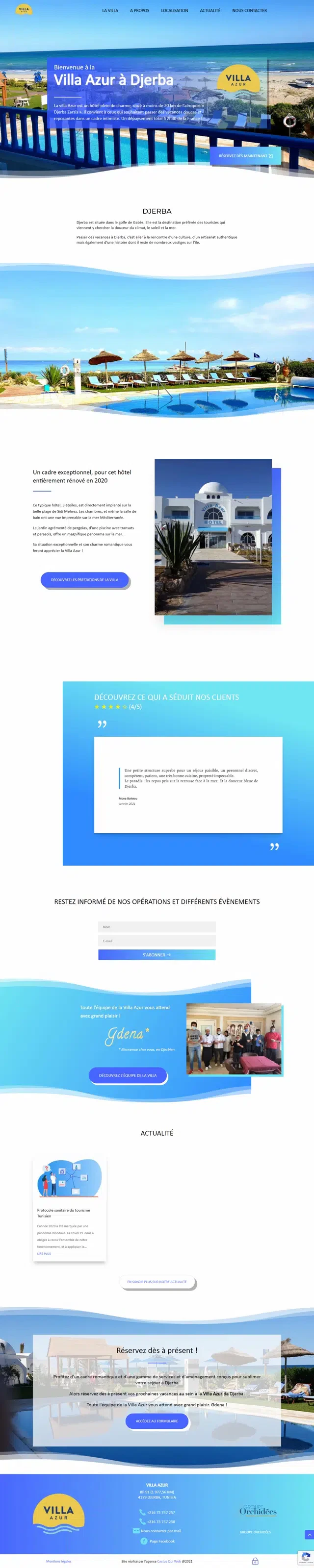 Accueil villa azur djerba 640