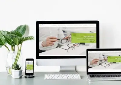 Lys Vision – Création site internet Opticien
