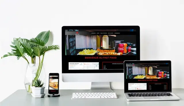Presentation access fast food black Copier