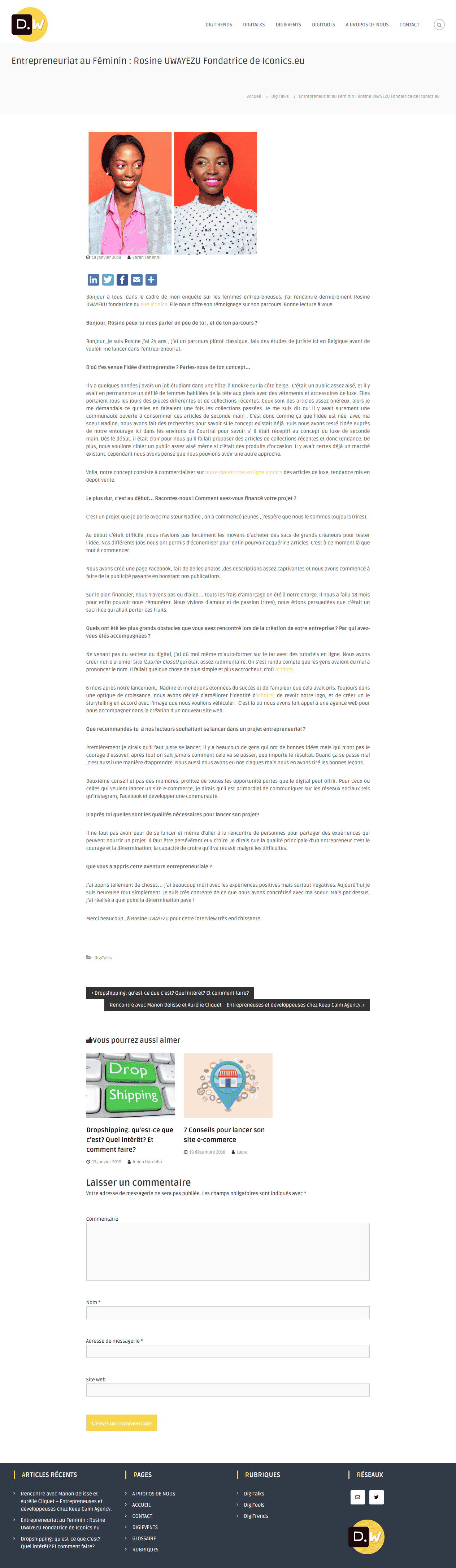 Screenshot article digiwave