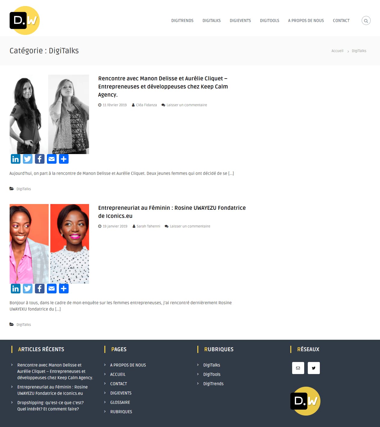 Screenshot digitalks