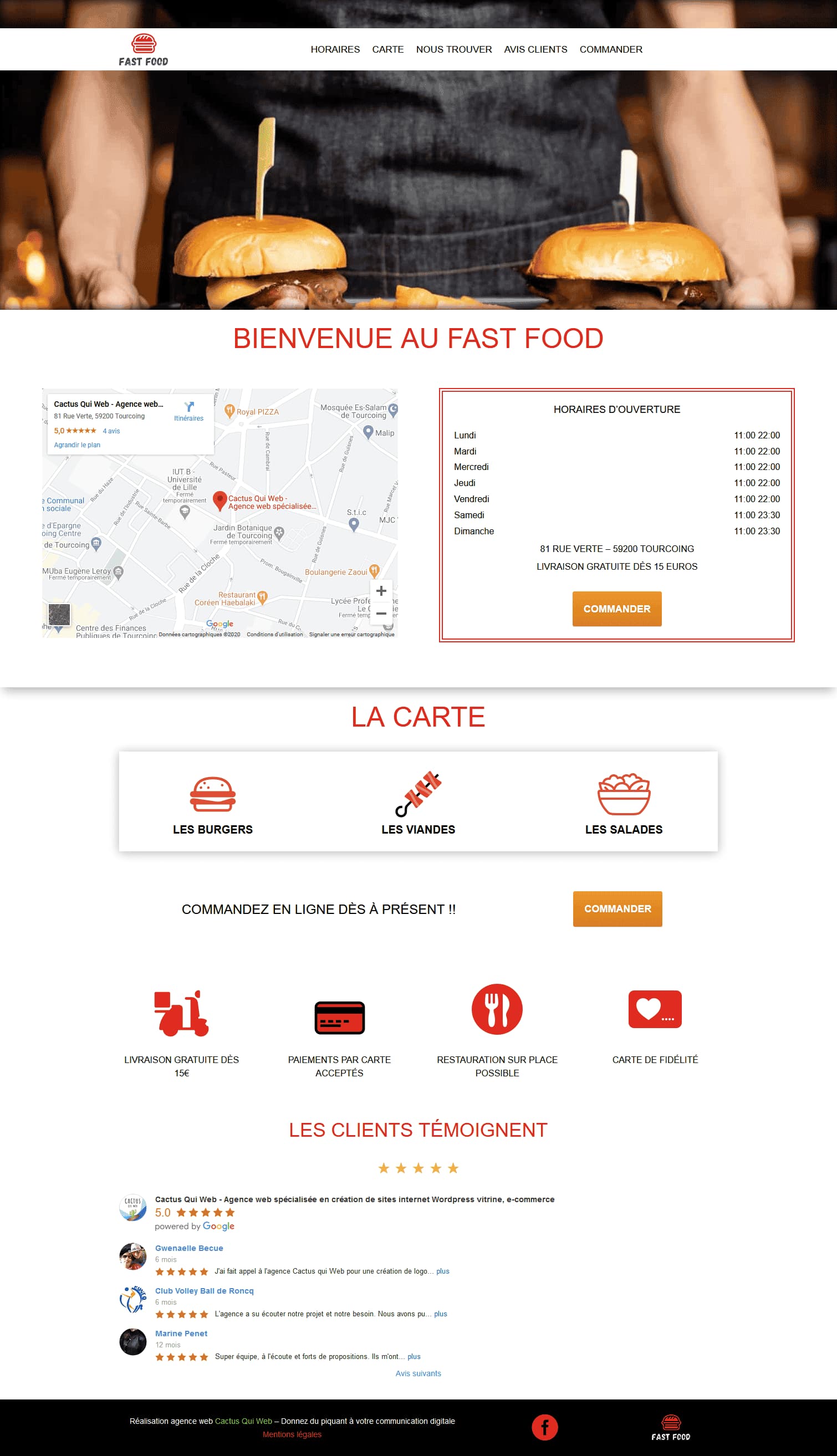 Screenshot 2020 05 02 Restauration rapide – Version 2 Restaurant