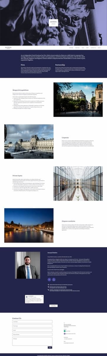 Law Firm Esteve Avocat Paris esteveavocat fr 