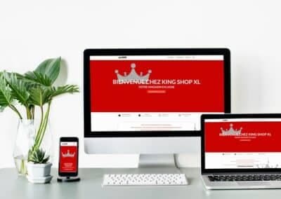 King Tabac – Création site e-commerce alimentation
