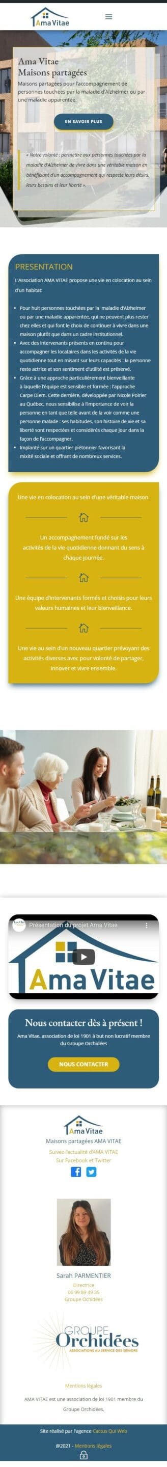 Vue mobile Accueil Ama Vitae amavitae fr Vue mobile Accueil Ama Vitae amavitae fr