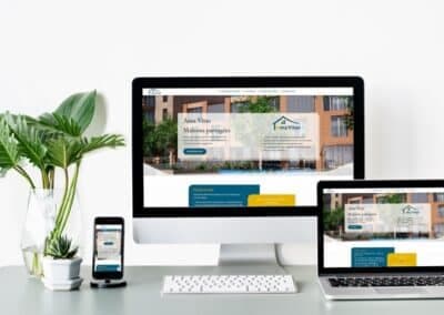 Création site vitrine association Ama Vitae – Habitat Alzheimer