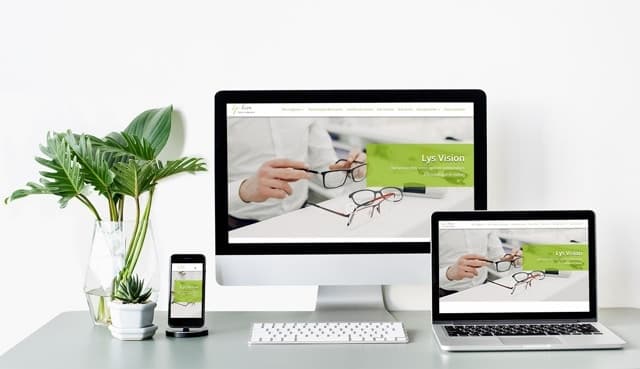 Lys Vision – Création site internet Opticien